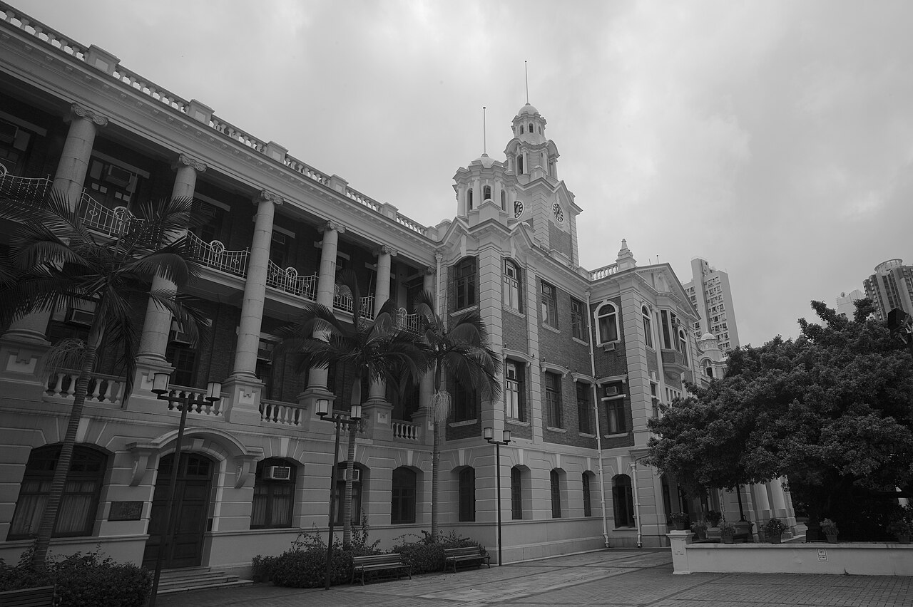 香港大学校园图