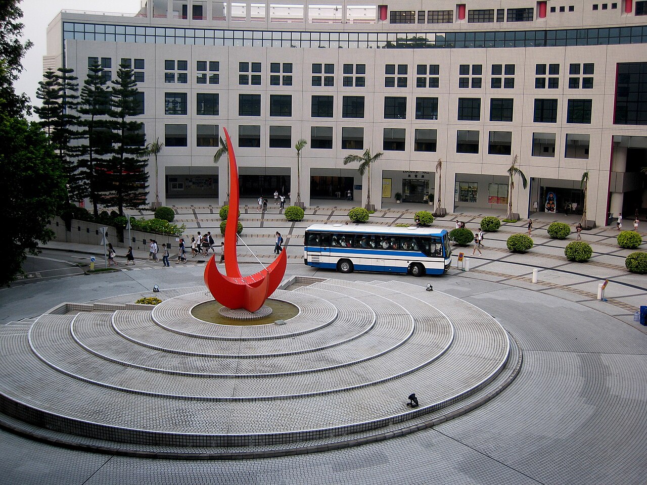 香港科技大学校园图