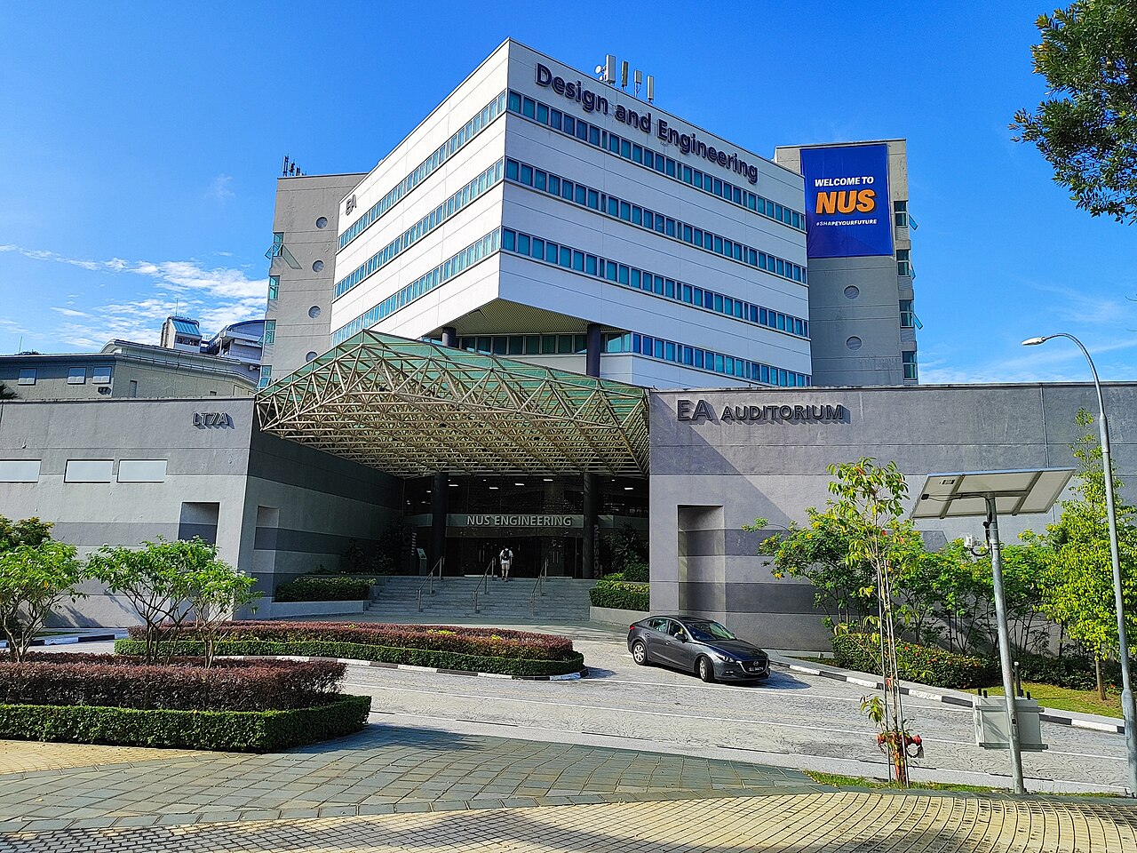 新加坡国立大学校园图